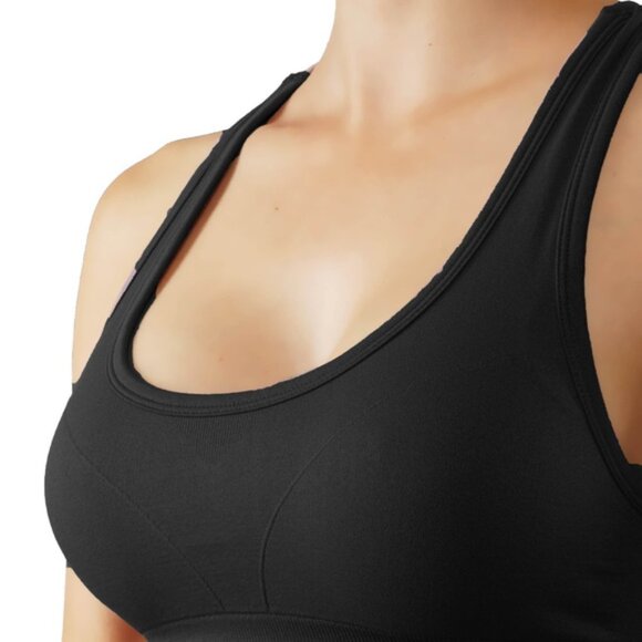 Super Soft Sports Bra with Racerback - Picture 4 of 4